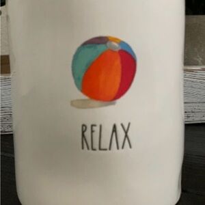 Colorful Beach Ball Relax Candle